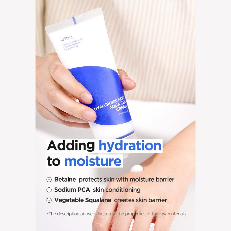 Isntree Hyaluronic Acid Aqua Gel Cream 100ml - Isntree | Kiokii and...