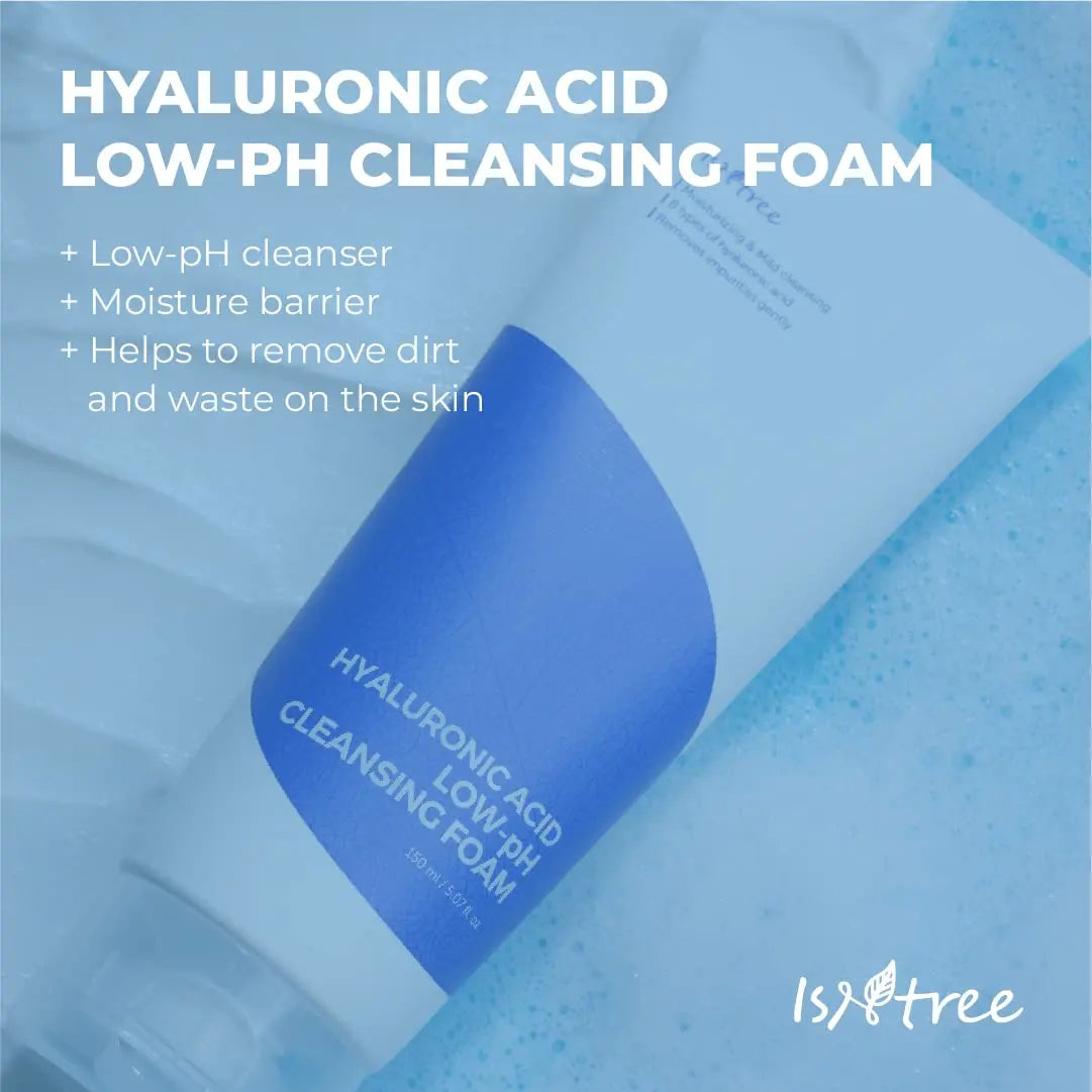 Isntree Hyaluronic Acid Low pH Cleansing Foam 150ml by Isntree – Facial Cleanser