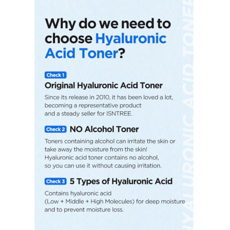 Isntree Hyaluronic Acid Toner - Isntree | Kiokii and...