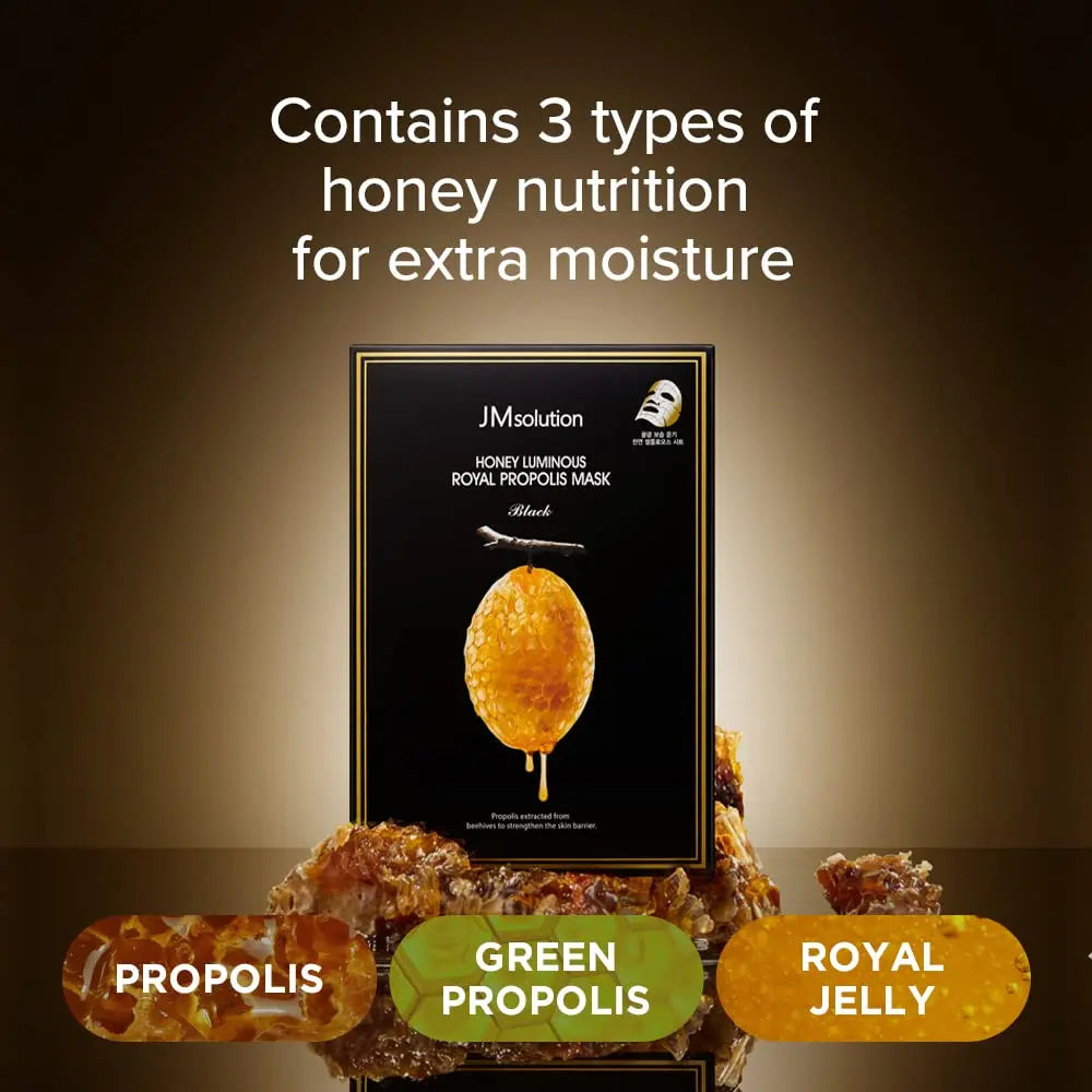 JM Solution Honey Luminous Royal Propolis Mask by JM Solution – Sheet Mask