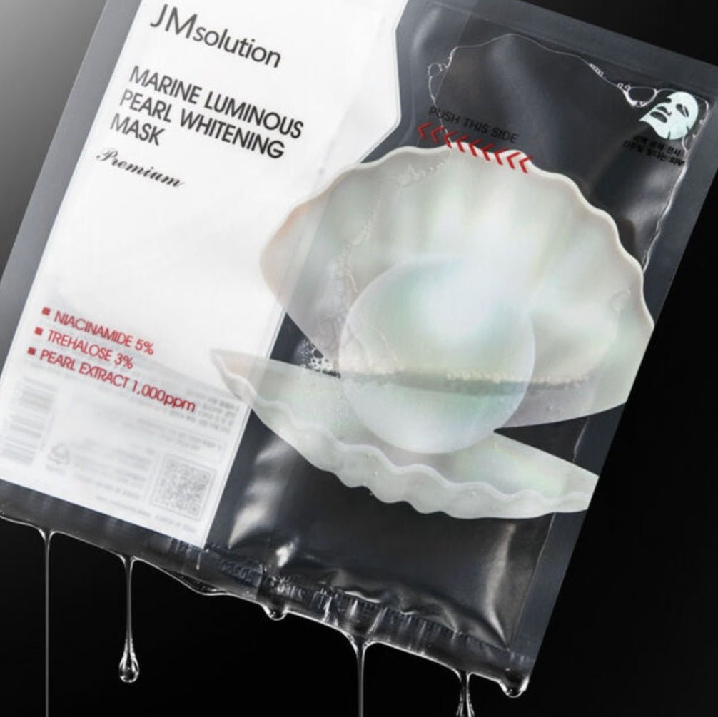 JM Solution Marine Luminous Pearl Deep Moisture Mask Premium - JM Solution | Kiokii and...