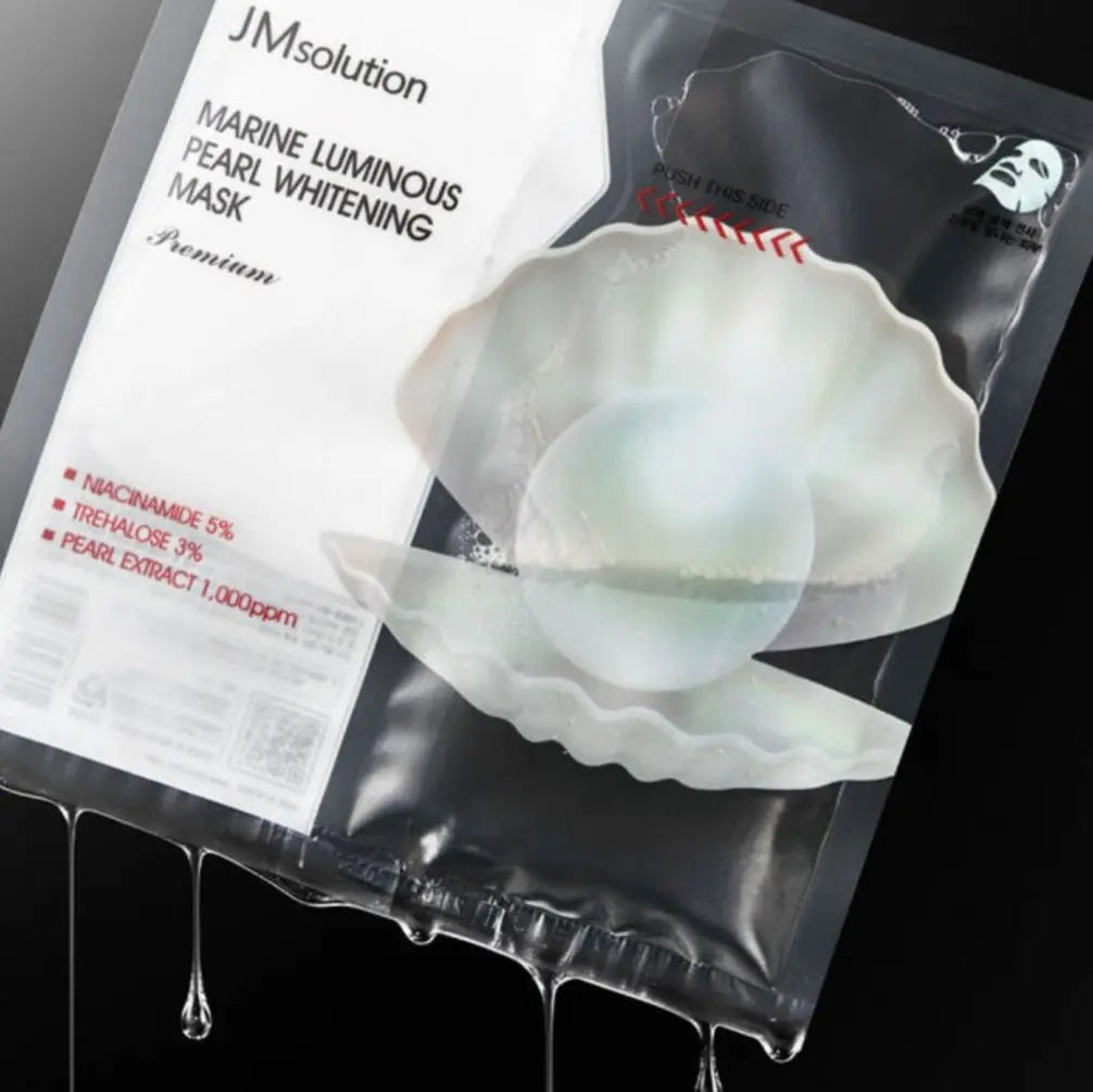 JM Solution Marine Luminous Pearl Deep Moisture Mask Premium by JM Solution – Sheet Mask