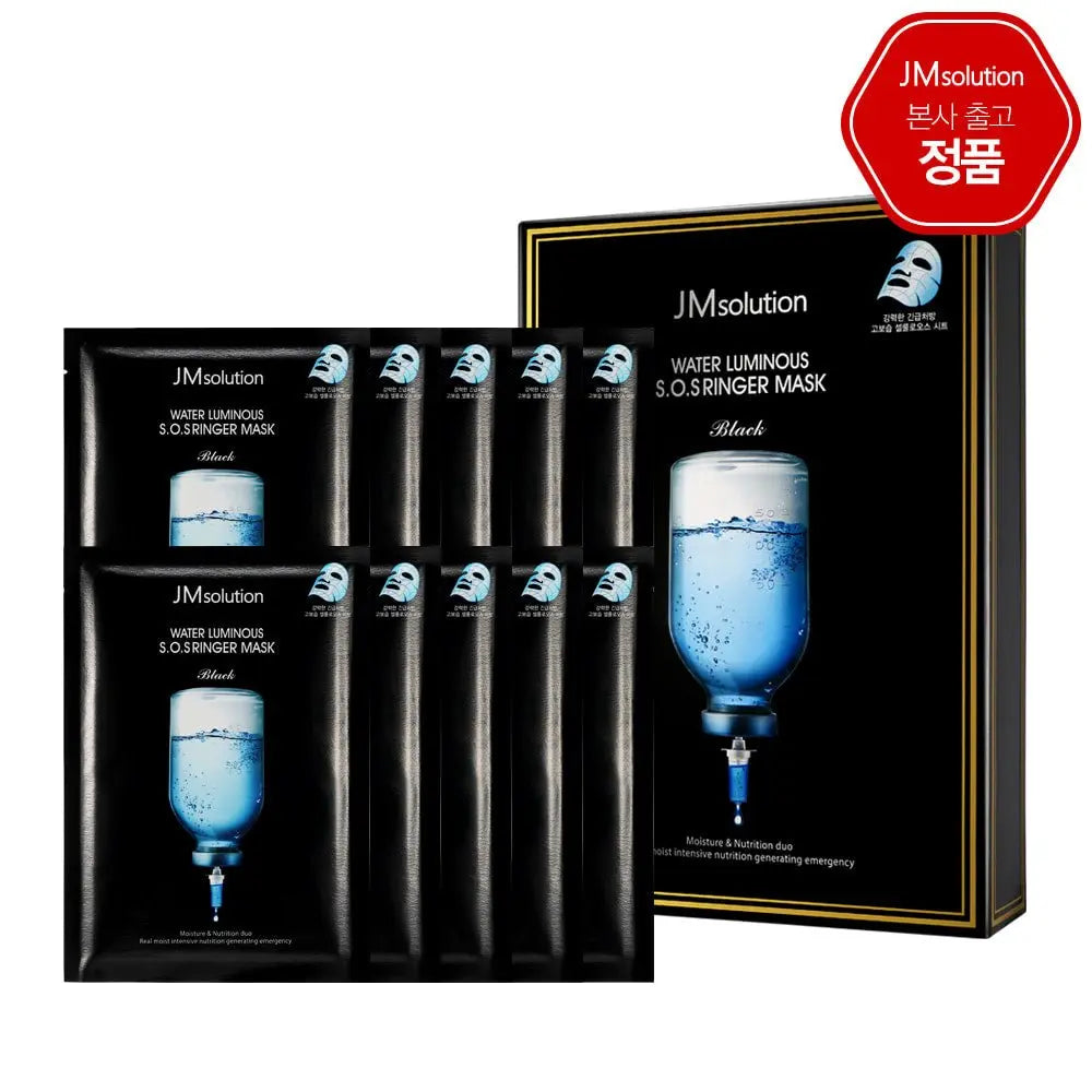 JM Solution Water Luminous S.O.S Ringer Mask by JM Solution – Sheet Mask