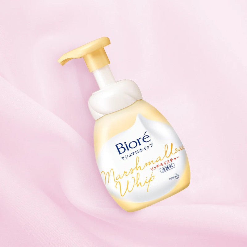 Kao Biore Marshmallow Whip Oil Control Creamy Foam Face Wash - Biore | Kiokii and...