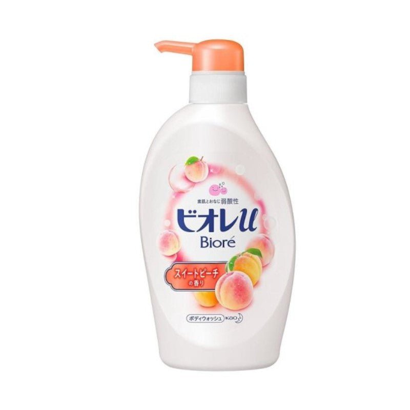Kao Biore Peach Body Wash 480ml - Biore | Kiokii and...