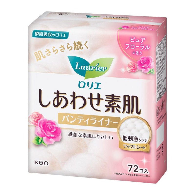 Kao Laurier Natural Cotton 14Cm Sanitary 72pcs - Kao | Kiokii and...