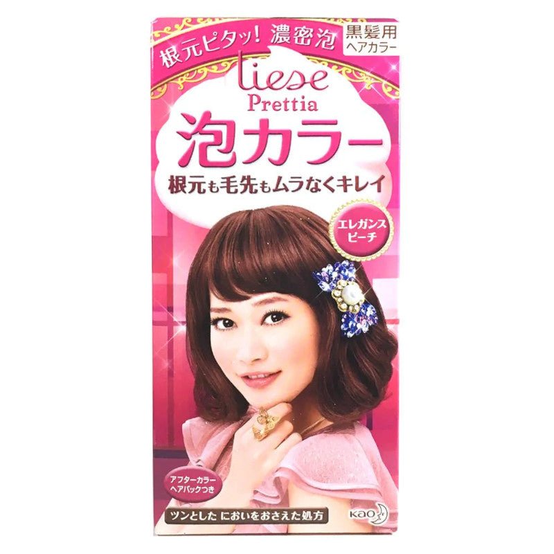 Kao Liese Prettia Bubble Hair Color Elegance Peach - Liese | Kiokii and...