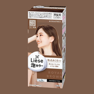 Kao Liese Prettia Bubble Hair Color Royal Brown - Liese | Kiokii and...