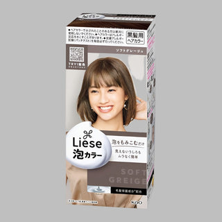 Kao Liese Prettia Bubble Hair Color Soft Greige - Liese | Kiokii and...