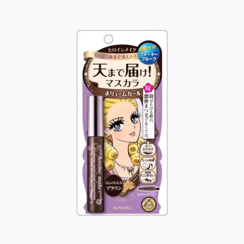 KissMe Heroine Make Volume & Curl Mascara Super Waterproof by KissMe – Mascara