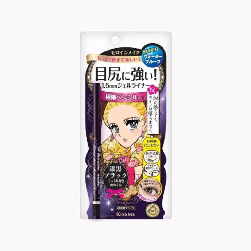 KissMe Sharp Gel Super Waterproof Eyeliner 01 - 03 by KissMe – Eyeliner
