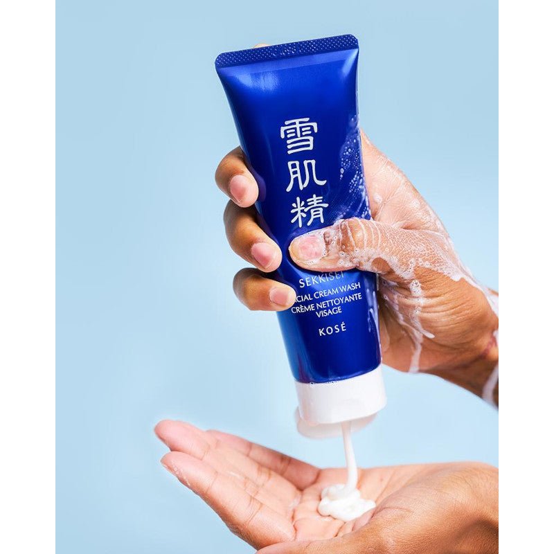 Kose Sekkisei Facial Cream Wash 130g - Kose | Kiokii and...