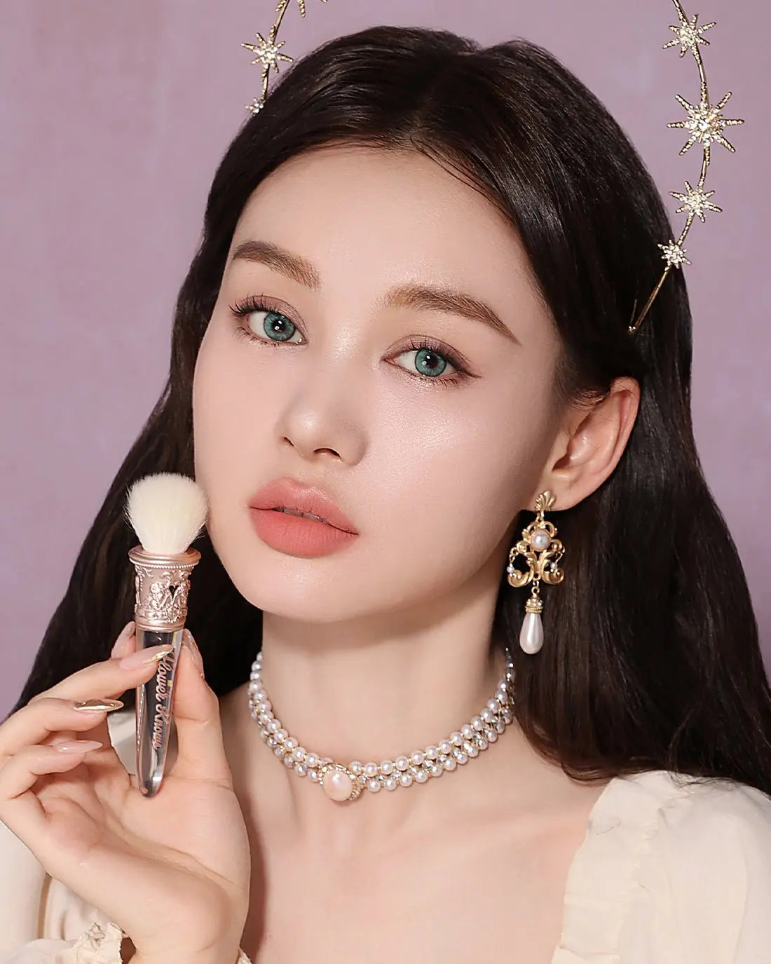 Flower Knows Little Angel Blush Brush by Flower Knows – Brush & Cleaning Tools