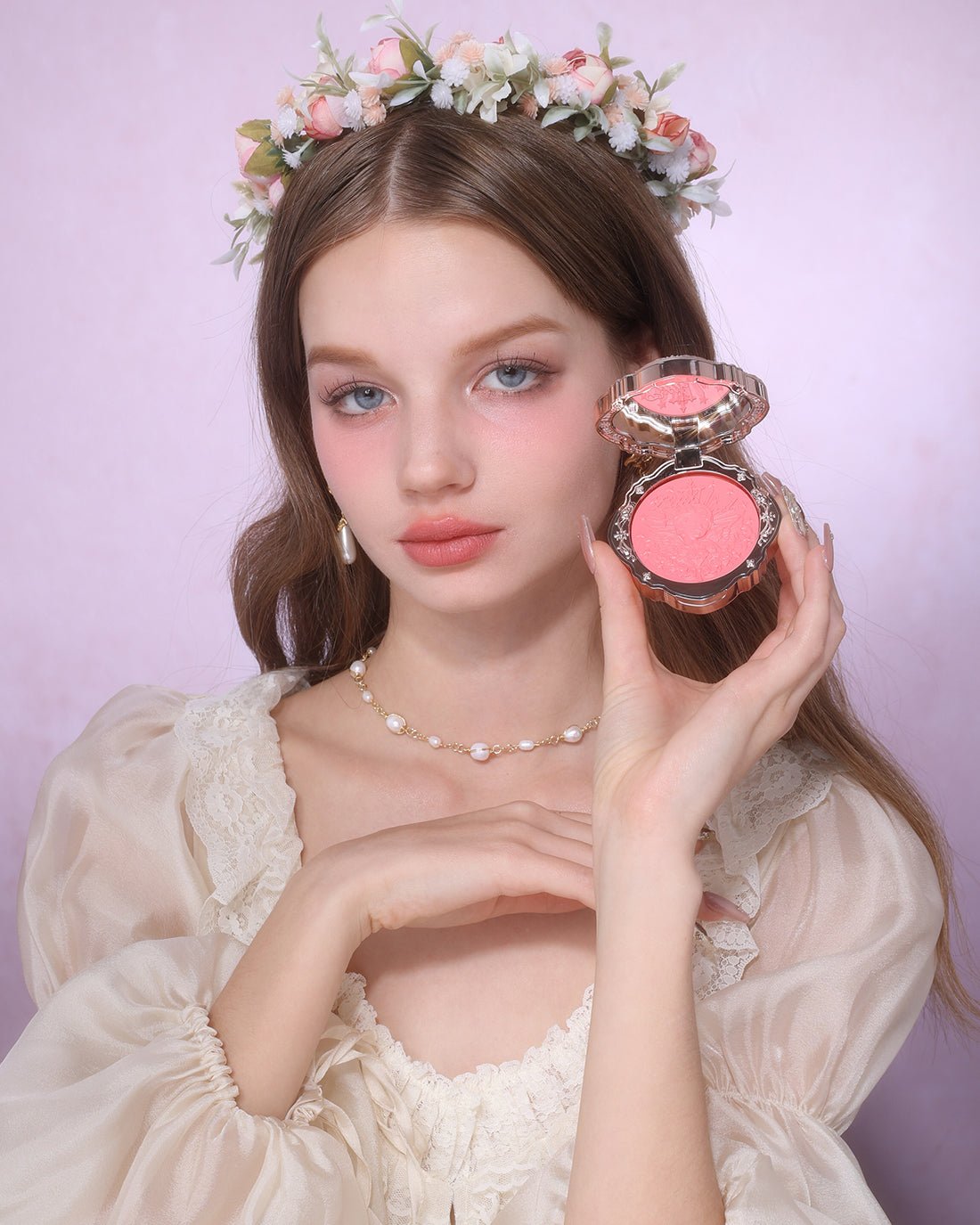 Little Angel Cream Blush S02 Floral Praise - Flower Knows | Kiokii and...