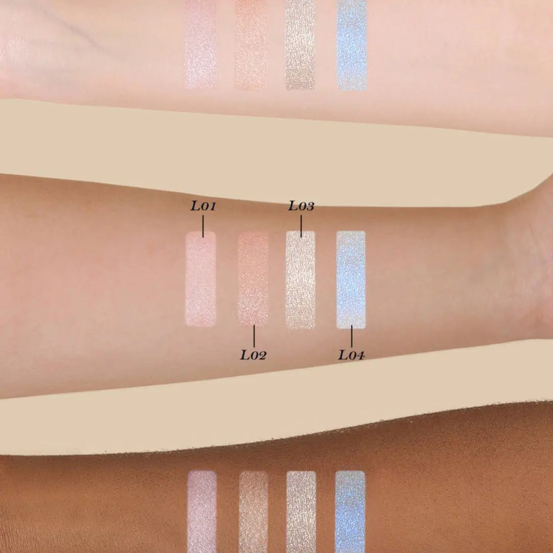Flower Knows Little Angel Embossed Highlighter L04 Moon River by Flower Knows – Contour & Highlighter