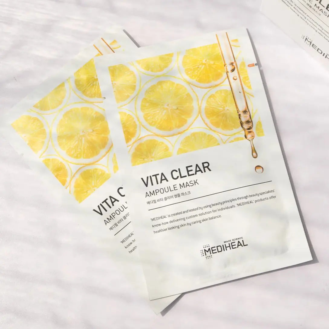 MEDIHEAL Vita Clearing Ampoule Mask (2 Sizes) by Mediheal – Sheet Mask