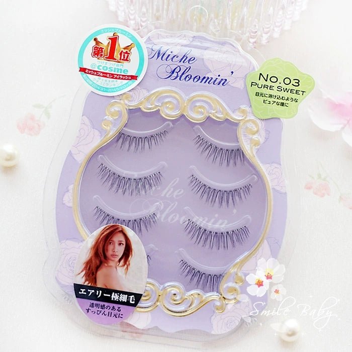 Miche Bloomin' Glamorous Line Eyelash #02 - #45 - Miche Bloomin | Kiokii and...