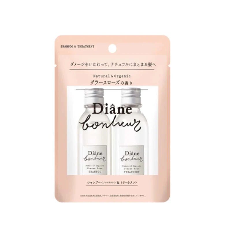 Moist Diane BONHEUR Shampoo & Treatment Trial set 40ml x 2 Grasse Rose - Moist Diane | Kiokii and...