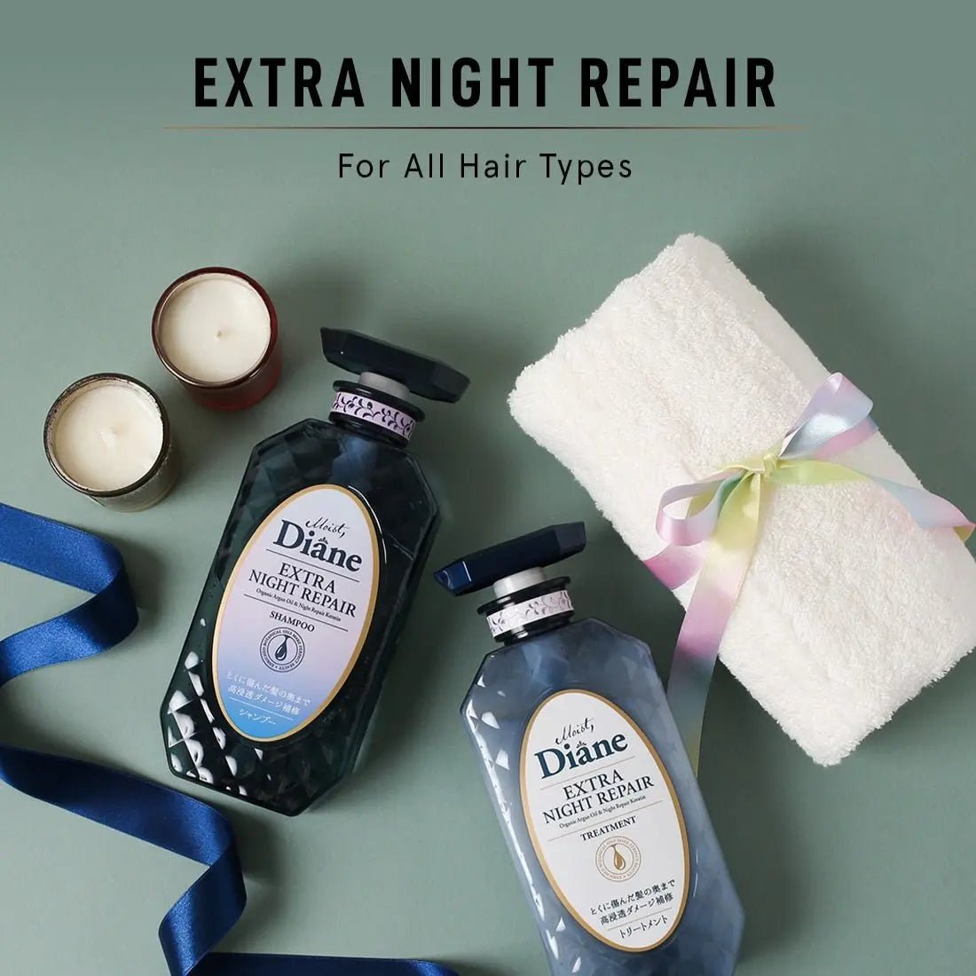 Moist Diane Perfect Night Repair Shampoo OR Treatment 450ml by Moist Diane – Shampoo / Conditioner