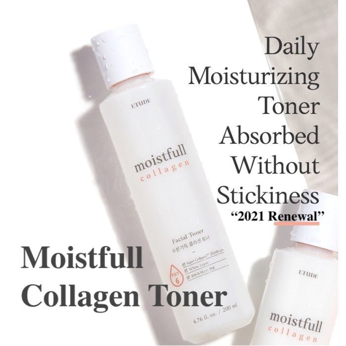 Moistfull Collagen Facial Toner 200ml - Etude House | Kiokii and...