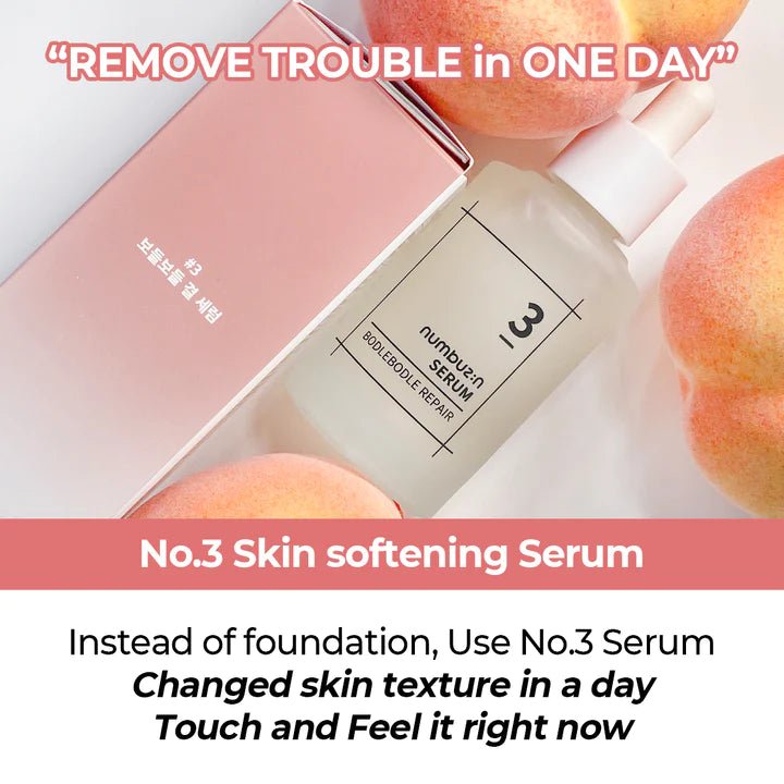No.3 Skin Softening Serum 50ml - numbuzin | Kiokii and...