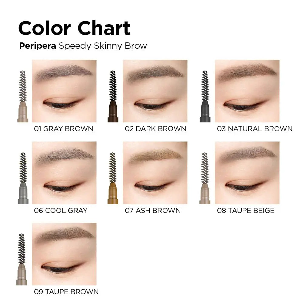 Peripera Speedy Skinny Brow (4 Colors) by Peripera – Eyebrow Pencil & Powder
