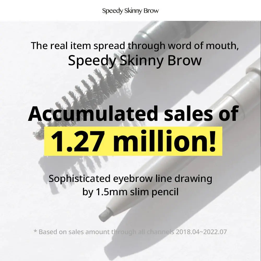 Peripera Speedy Skinny Brow (4 Colors) by Peripera – Eyebrow Pencil & Powder