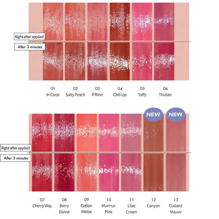 Romand Dewyful Water Tint 12 - 13 by Rom&nd – Lip Tint & Stain