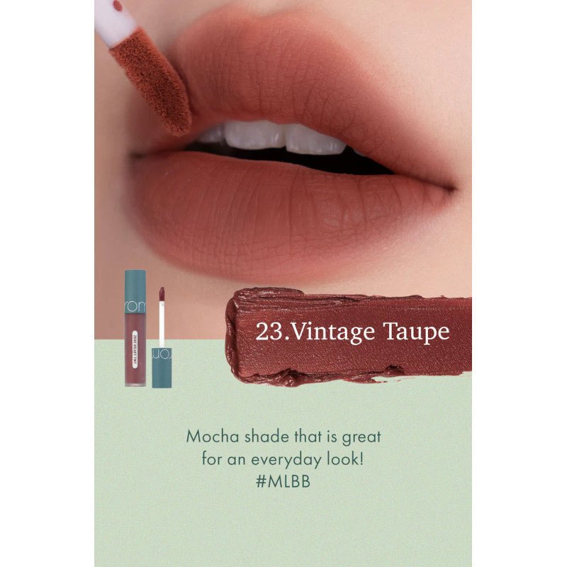 Rom&nd Zero Velvet Tint Vintage Filter Series #22 - #24 - Rom&nd | Kiokii and...