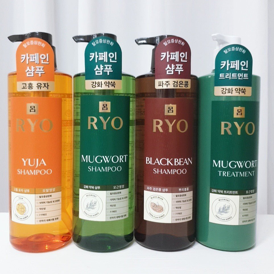 Ryo Mugwort Shampoo 180ml - RYO | Kiokii and...