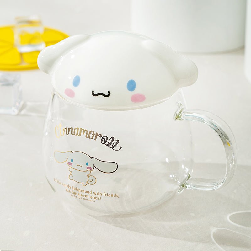 Sanrio High Borosilicate Glass Cup 400ml - Miniso | Kiokii and...