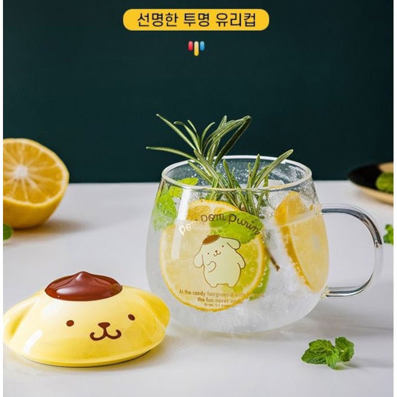 Sanrio High Borosilicate Glass Cup 400ml - Miniso | Kiokii and...