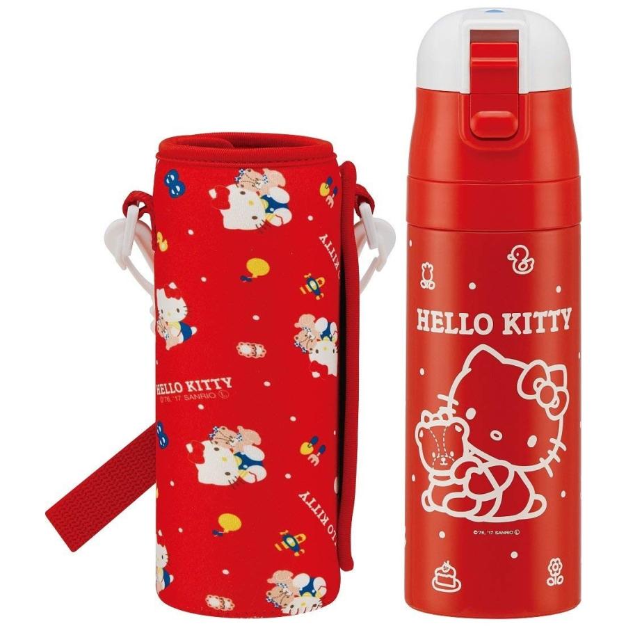 Skater Hello Kitty Stainless Bottle Red - Skater | Kiokii and...