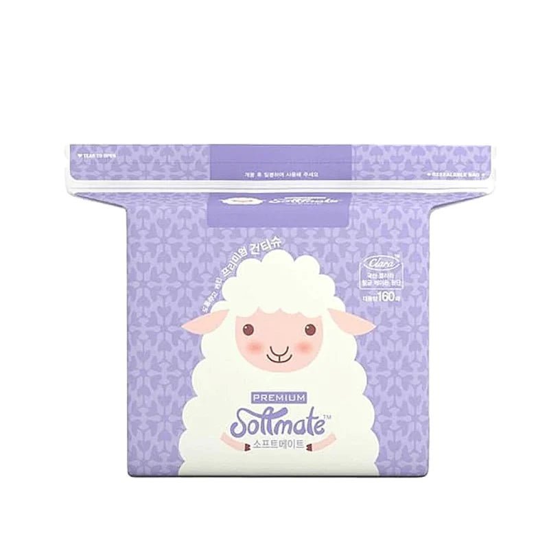 Softmate Premium Nature Dry Tissue 160 Sheets - Softmate | Kiokii and...