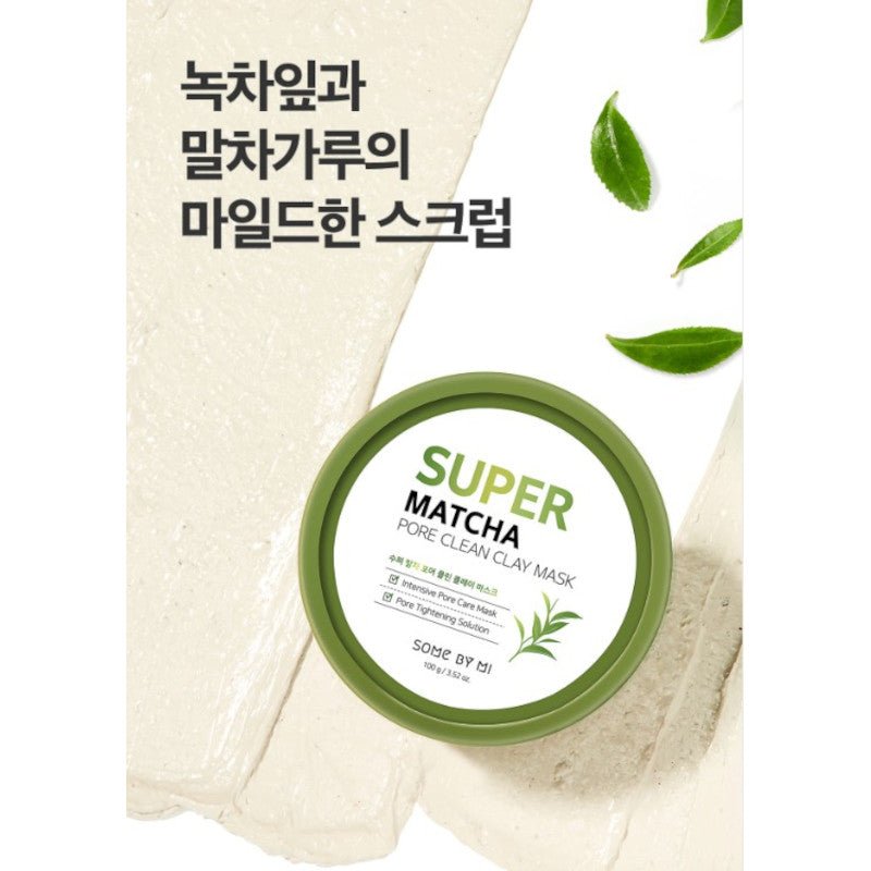 Some By Mi Super Matcha Pore Clean Clay Mask 100g - Some by Mi | Kiokii and...