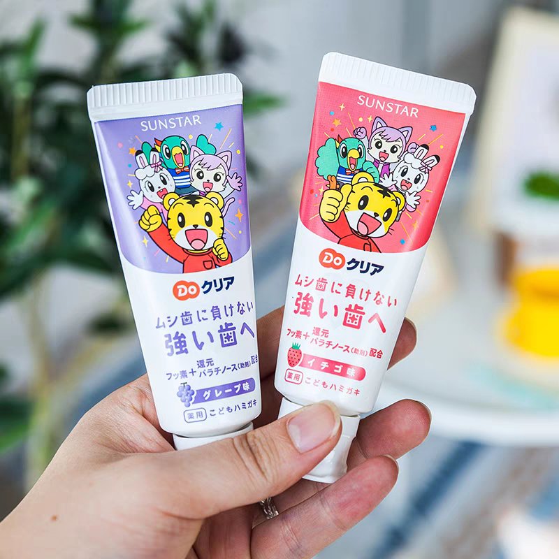Sunstar Do Clear Children Toothpaste Grape Flavor 70g - Sunstar | Kiokii and...