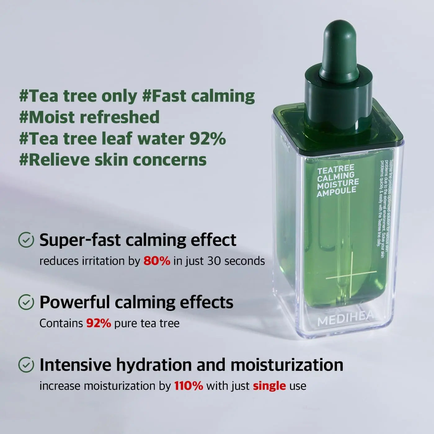 MEDIHEAL Teatree Calming Moisture Ampoule 50ml by Mediheal – Serum & Ampoule