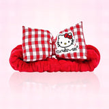 The Creme Shop Headband Hello Kitty Red Gingham - The Creme Shop | Kiokii and...