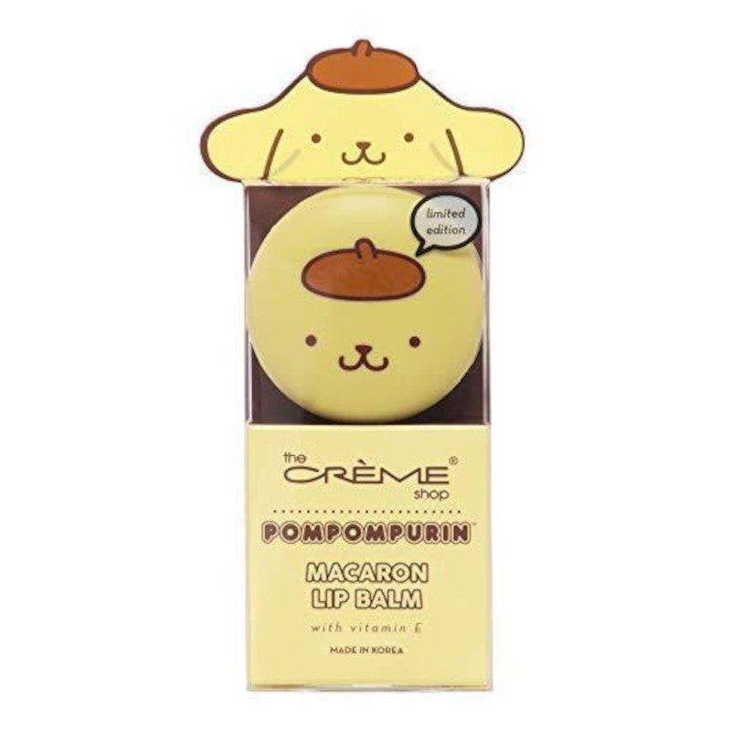 The Creme Shop Macaron Lip Balm - Pompompurin Caramel Pudding - The Creme Shop | Kiokii and...