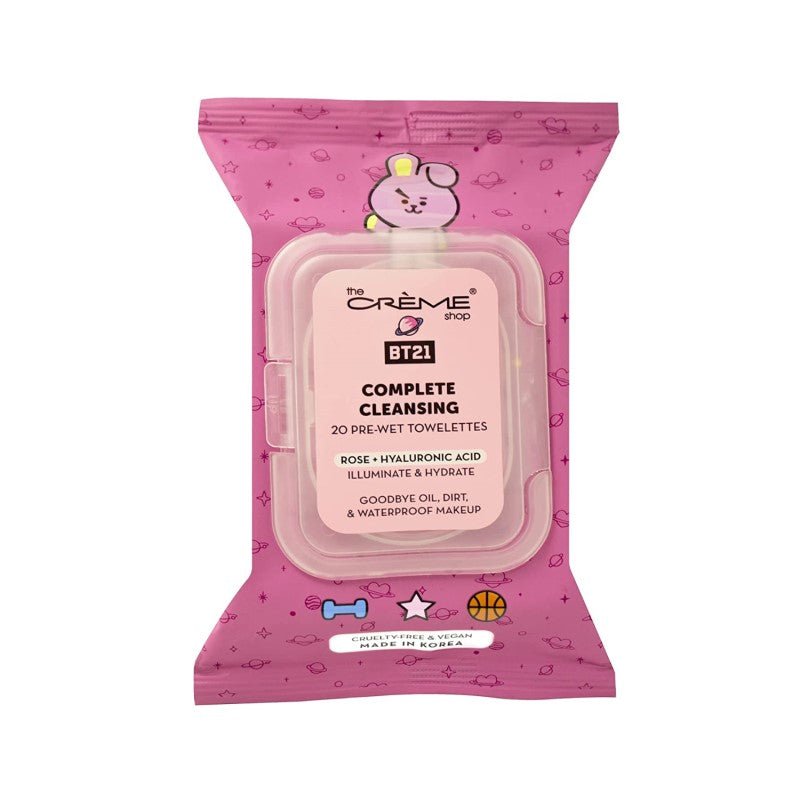 THE CREME SHOP Wet Cleansing Towelettes - Cooky - The Creme Shop | Kiokii and...