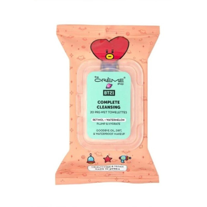 THE CREME SHOP Wet Cleansing Towelettes - Tata - The Creme Shop | Kiokii and...