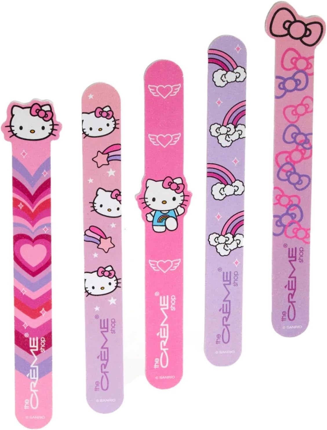 The Creme Shop x Hello Kitty Collection Totally Cute! Nail Files - Set of 5 - Kiokii and... | Kiokii and...