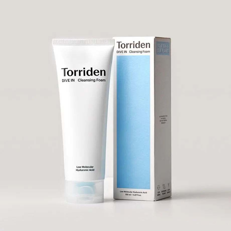 Torriden DIVE - IN Low Molecular Hyaluronic Acid Cleansing Foam 150ml by Torriden – Facial Cleanser