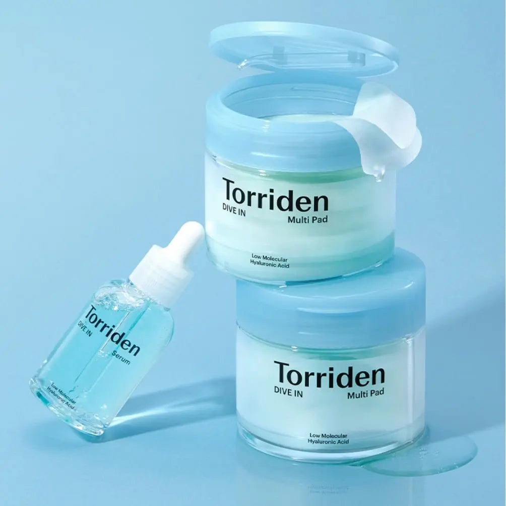 Torriden DIVE - IN Low Molecular Hyaluronic Acid Multi Pad 80pcs by Torriden – Toner Pads