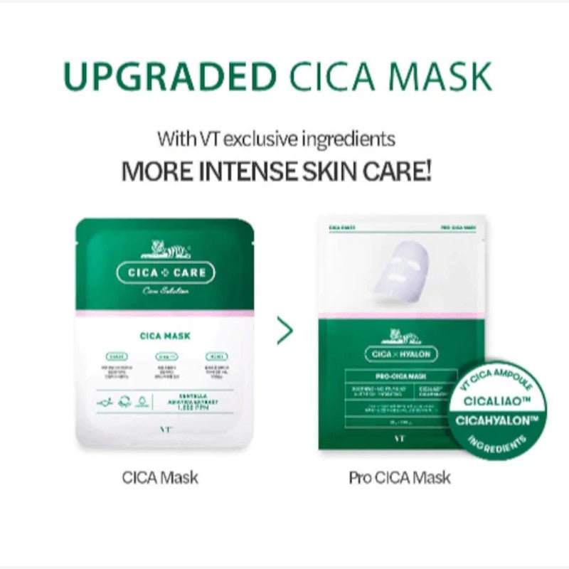 VT Cosmetics Cica Pro Cica Mask 6pcs - VT Cosemtics | Kiokii and...