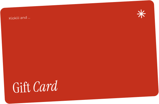 Carte-cadeau Kiokii